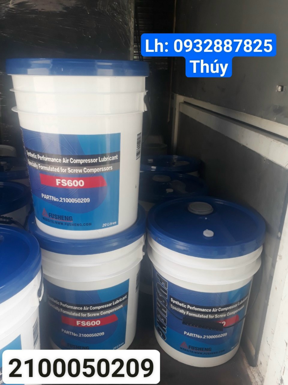 Dầu máy nén khí Fusheng FS600 210050209