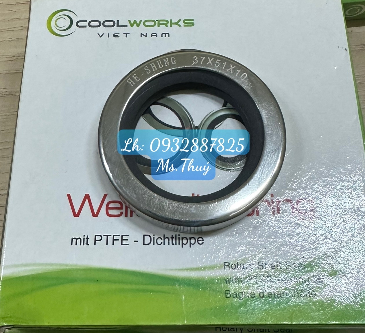 Phốt chặn dầu 37x51x10